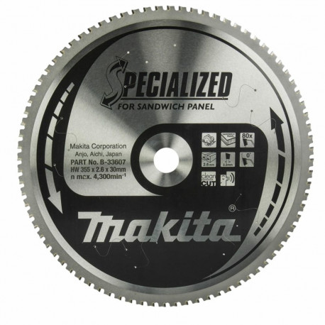 Makita B-33607 circular saw blade 35.5 cm 1 pc(s)