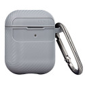 Carbon case for Airpods 4 with ANC grey