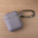 Carbon case for Airpods 4 with ANC grey
