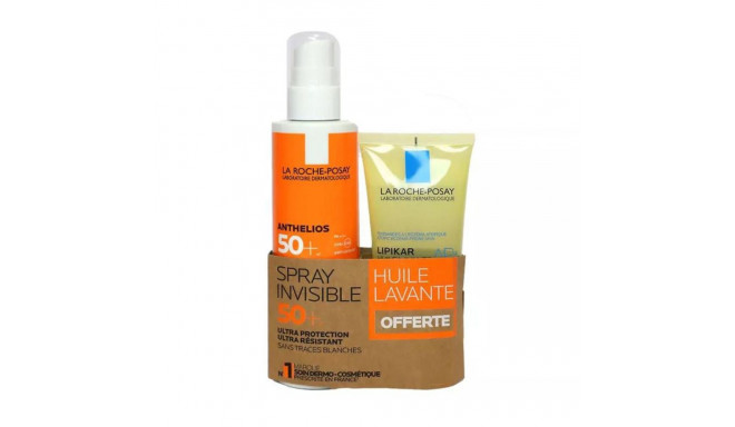 LA ROCHE POSAY ANTHELIOS SPRAY INVISIBLE SPF50+ 200ML VAPORIZADOR + ACEITE LIPIKAR 100ML