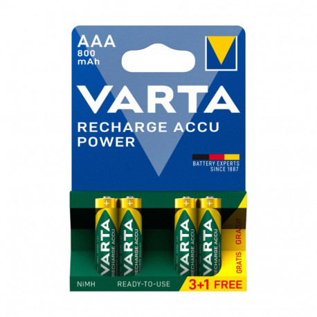Batteries VARTA AAA 800mAH 4 pcs