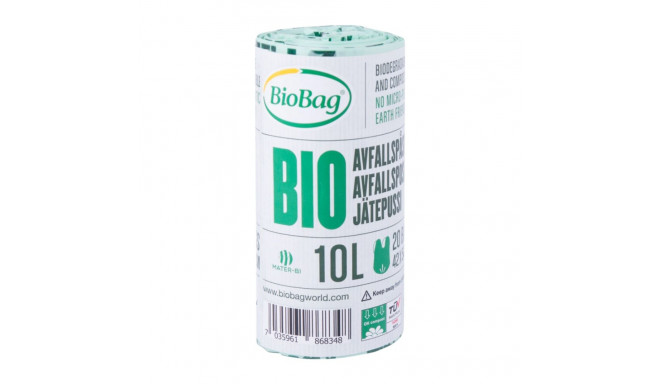 Garbage bag 10L biodegradable compostable BIOBAG 20 pcs