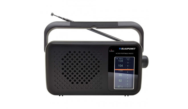 Portable Radio - Blaupunkt PR8BK Analog FM Black