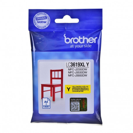 Ink Cartridge - Brother Lc-3619xly, Yellow