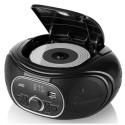 Portable CD Player - JVC RD-E221B Boombox Cassette Black