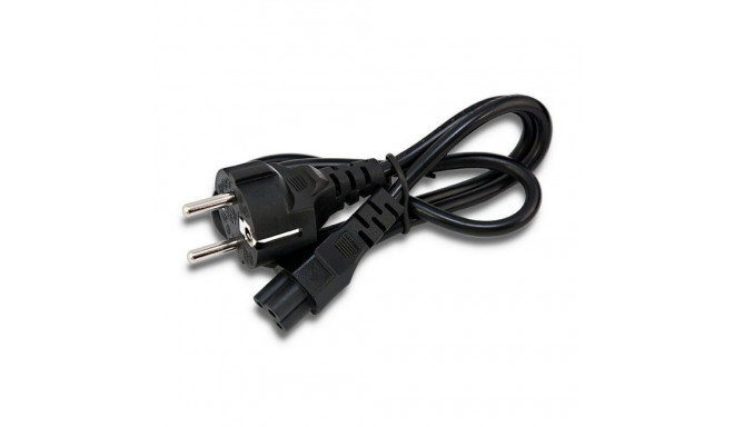 Laptop Adapter - Qoltec 51728, Black