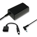 Laptop Adapter - Qoltec 51728, Black