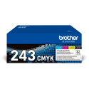 Printer Toner Cartridge - Brother Tn-243cmyk, Yellow, Black