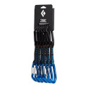 Locking Carabiner - Black Diamond Hotforge Hybrid D-Shaped 6 Pack Blue