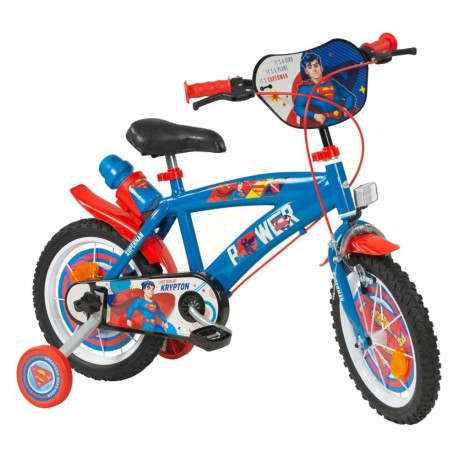 Children's Bike - Toimsa 14", Superman Blue