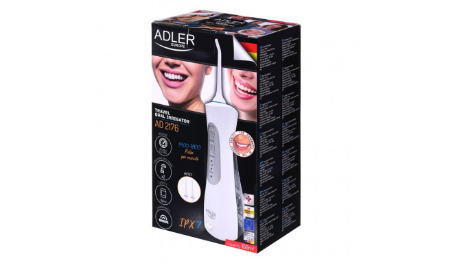 Teeth Irrigator - Adler AD 2176 3 Modes Waterproof White