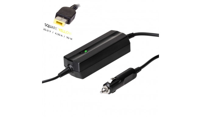 Power Adapter - Akyga AK-ND-42 90W Auto for Lenovo Black