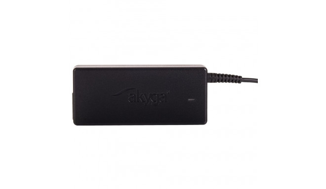 Power Adapter - Akyga Ak-17 Indoor 65w, Black