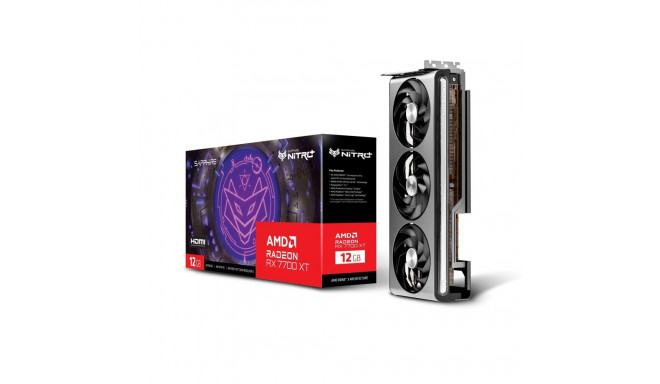 Graphics Card - Sapphire Radeon Rx 7700 Xt Nitro+, Blue