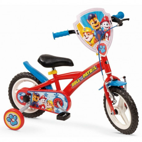 Children's Bicycle - Paw Patrol 12" Red Unisex 3-5 Years