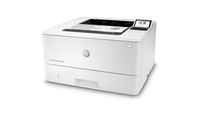 Printer - HP LaserJet Enterprise M406dn, Black and White, Compact, Duplex, 38 ppm, Strong Security, 