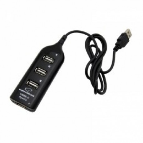USB Hub - Esperanza Ea116 480 Mbit/s, Black