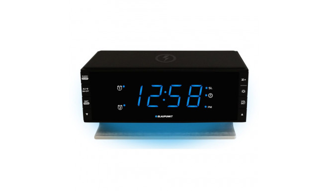 Clock Radio - Blaupunkt CR55CHARGE Digital FM Alarm Black