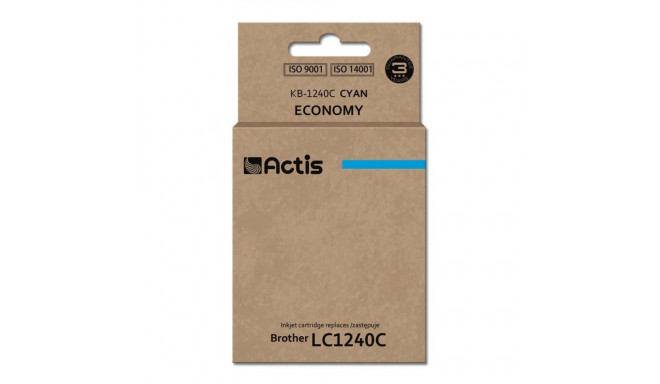 Ink Cartridge - Actis KB-1240C Compatible for Brother LC1240C Cyan