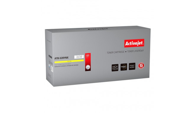 Toner Cartridge - Activejet ATB-328YNX Compatible Brother TN-328Y Yellow