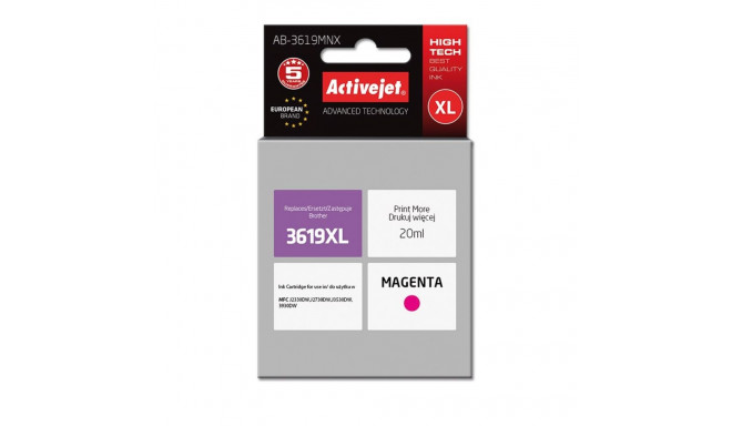 Ink Cartridge - Activejet Ab-3619mnx Magenta