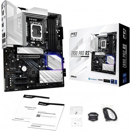 Motherboard - ASRock Z890 Steel Legend WiFi LGA 1851, Intel Core Ultra, 256GB DDR5, Wi-Fi 7, Thunder