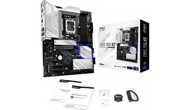 Motherboard - ASRock Z890 Steel Legend WiFi LGA 1851, Intel Core Ultra, 256GB DDR5, Wi-Fi 7, Thunder