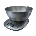 Kitchen Scale - Esperanza Eks008 Electronic With A Bowl, Gray