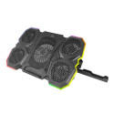 Cooling Pad - Esperanza EGC107 3-Fan 2600 RPM Black