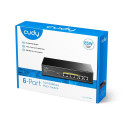 Network Switch - Cudy FS1006P 10/100 PoE 6 Ports Black