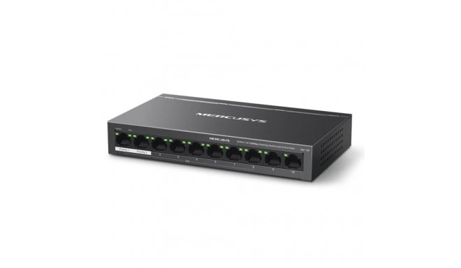 Networking Switch - Mercusys 10-Port 10/100Mbps Desktop Switch 8-Port PoE+