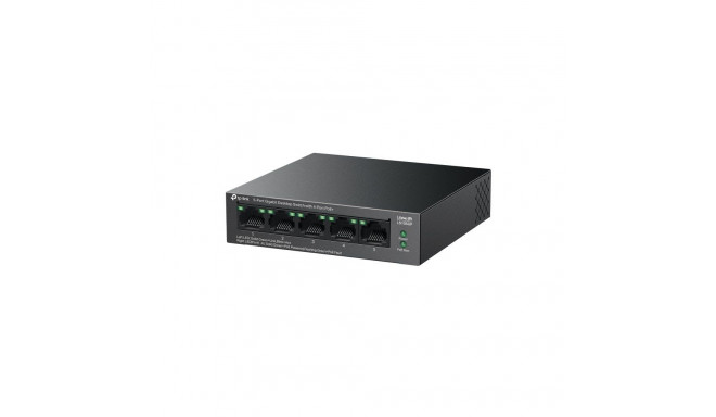 Network Switch - TP-Link LiteWave 5-Port Gigabit PoE+ Black