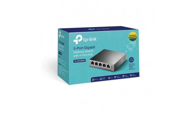 Network Switch - Tp-link 5-port Gigabit Desktop PoE Switch With 4-port