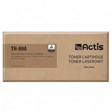 Printer Cartridge - Actis Th-80a, Black