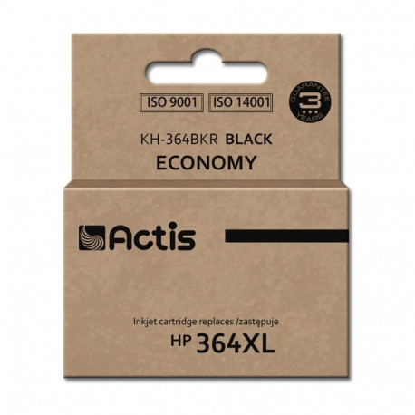 Ink Cartridge - Actis KH-364BKR Compatible for HP 364XL Black 20ml