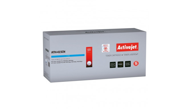 Toner Cartridge - Activejet Ath-415cn Cyan