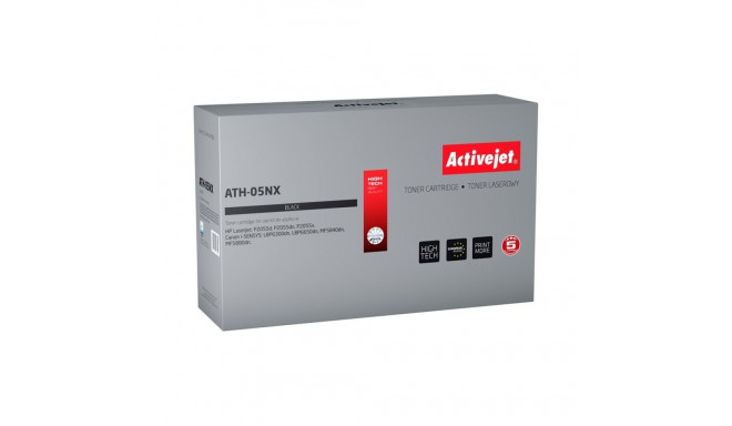 Toner Cartridge - Activejet ATH-05NX - For HP, Canon Printers - Black - 6500 Pages