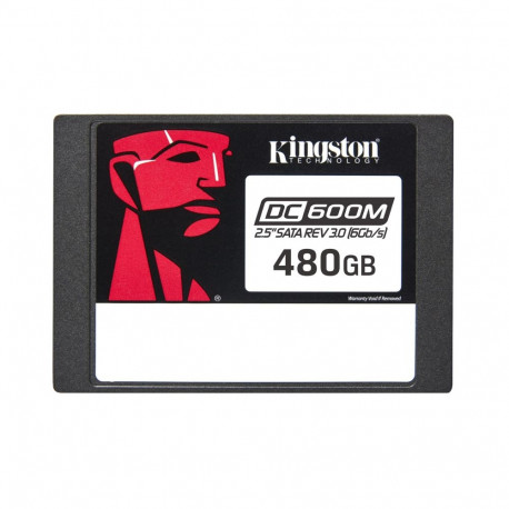 Enterprise SSD - Kingston Technology 480g Dc600m 2.5” Sata Ssd, Black