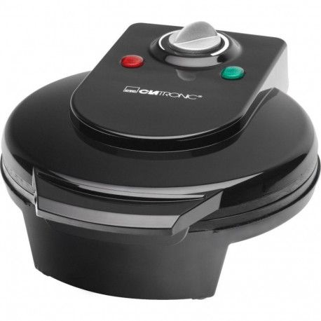 Waffle Iron - Clatronic 261 679, Black 1200w