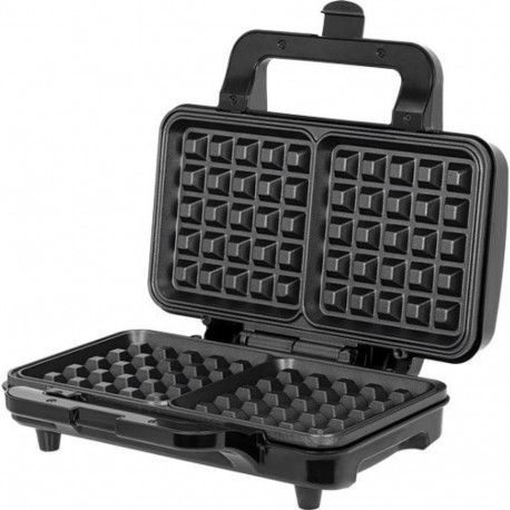 Waffle Iron - MPM MGO-20M 1000W Non-Stick Black