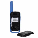 Two-way Radio - Motorola T62 16 Channels 12500 MHz Black/blue