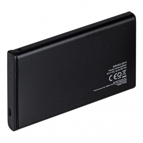 External Hard Drive Enclosure - Gembird Ee2-u2s-5, Black