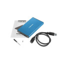 External Hard Drive - Natec Case 2.5" Blue USB 3.0