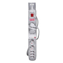 Power Strip - Activejet Apn-8g/5m, Gray