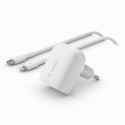 Phone Charger - Belkin Wca006vfmwh-b5 White Fast Charging Indoor