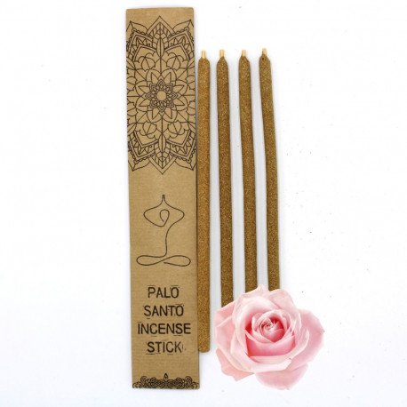 Incense Sticks - AW Artisan Palo Santo Roses, 4 Pieces