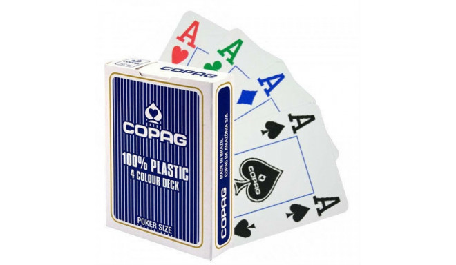 Copag 4 Color Poker Cards (Blue)