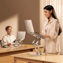 Wozinsky WRS-CPY75DSS aluminum laptop stand - silver