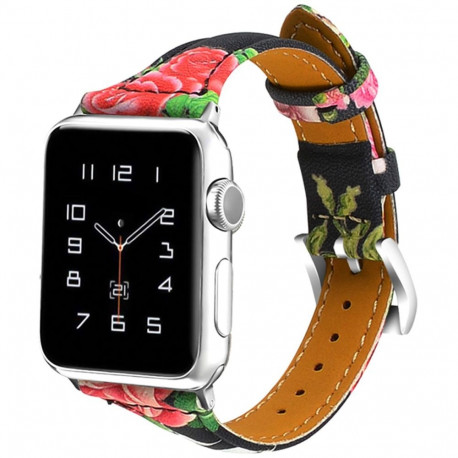 Kellarihm Trendybay Apple Watch 44/45/46/49mm, kirju, nahk