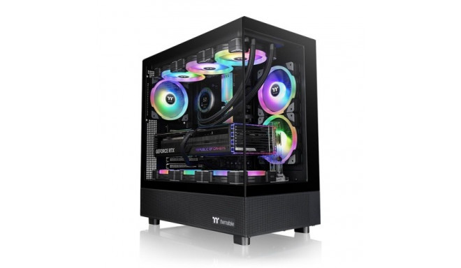 PC case View 270 Tempered Glass, glass side, CT140 Fan - black